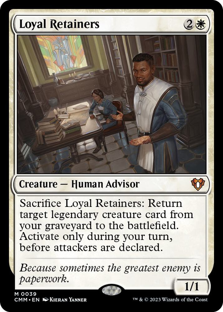 Loyal Retainers 39 card from Commander Masters