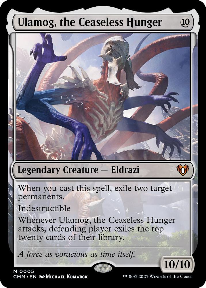 Ulamog, the Ceaseless Hunger 5 card from Commander Masters