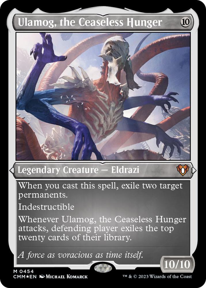 Ulamog, the Ceaseless Hunger (Foil Etched) 454 card from Commander Masters