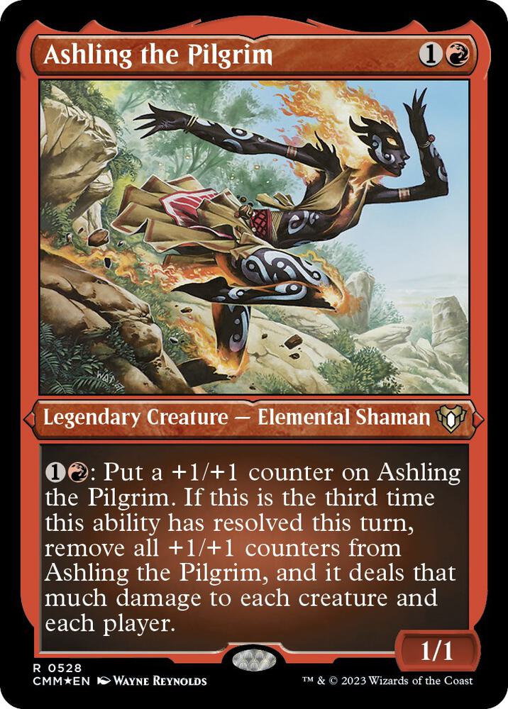 Ashling the Pilgrim (Foil Etched) 528 card from Commander Masters