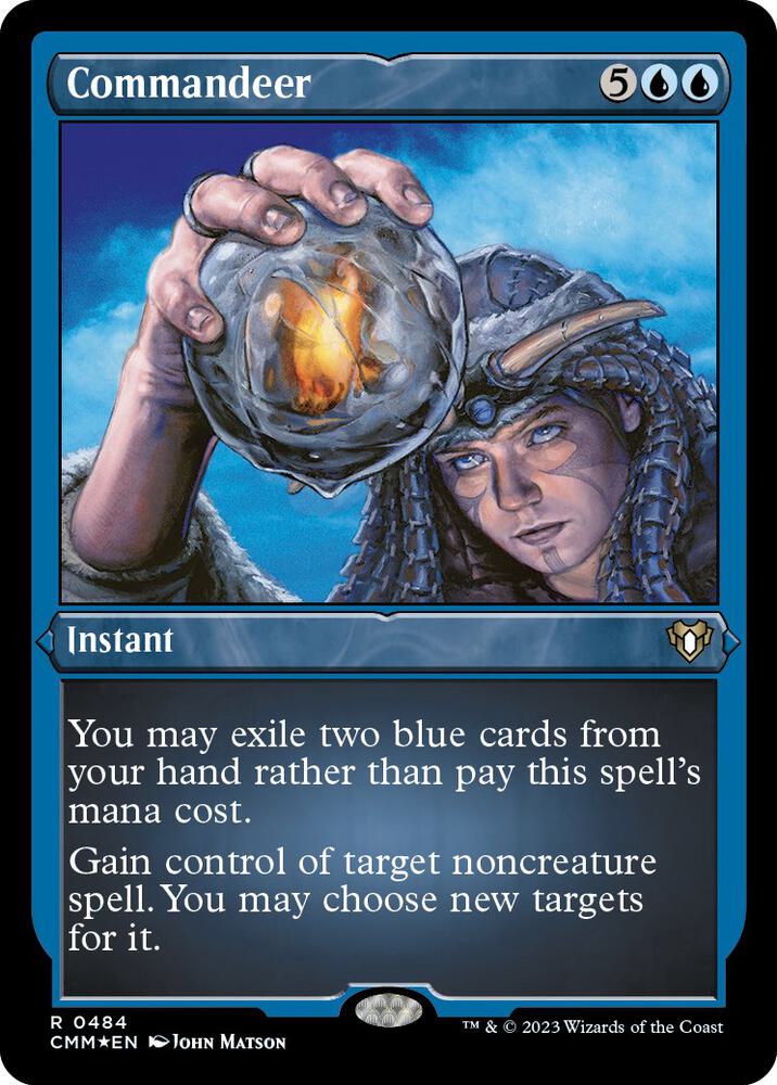 Commandeer (Foil Etched) 484 card from Commander Masters