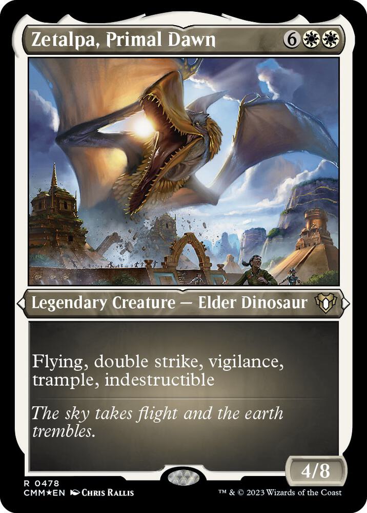 Zetalpa, Primal Dawn (Foil Etched) 478 card from Commander Masters