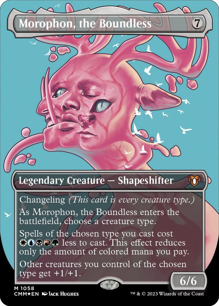 Morophon, the Boundless (Textured Foil) 1058 card from Commander Masters