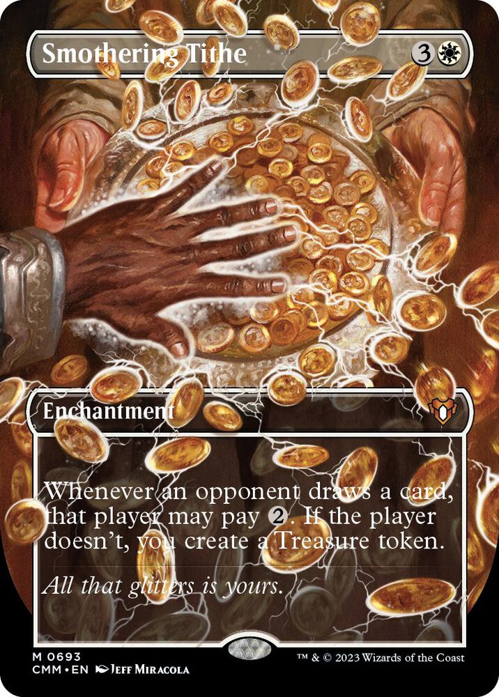 Smothering Tithe (Borderless) 693 card from Commander Masters