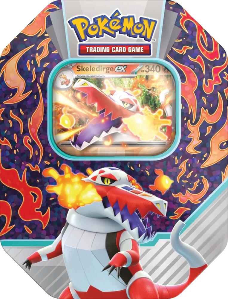 Paldea Partners Tin [Skeledirge ex] [International Edition] card from Miscellaneous Cards & Products