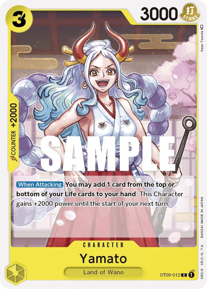 Yamato ST09-012 card from Starter Deck 9: Yamato