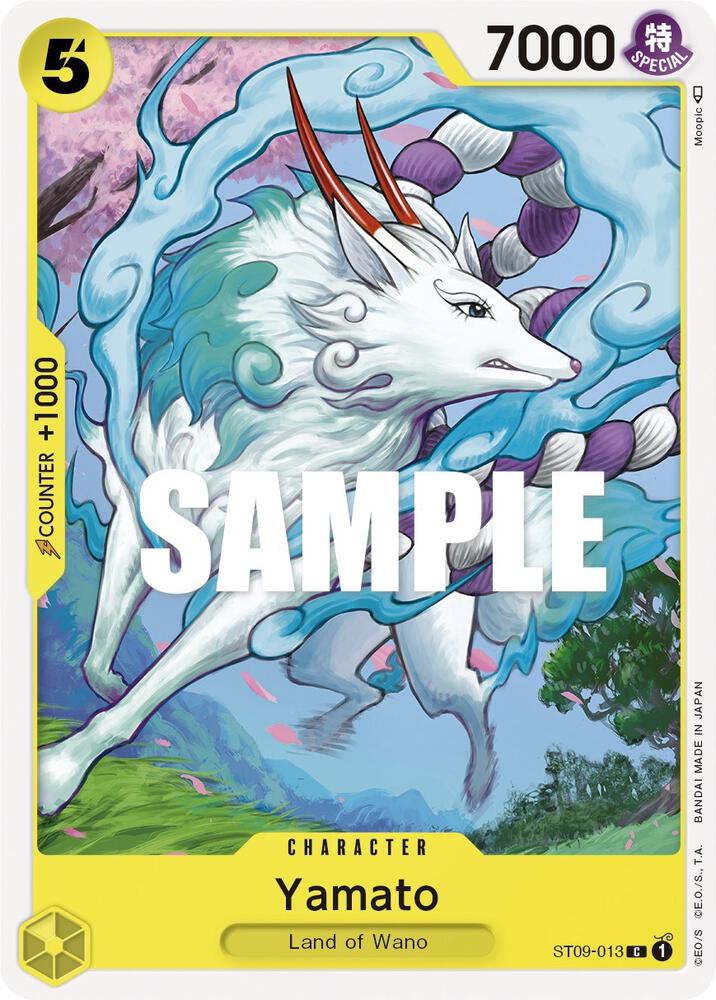 Yamato ST09-013 card from Starter Deck 9: Yamato