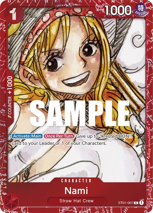 Nami (Premium Card Collection -ONE PIECE FILM RED Edition-) ST01-007 card from One Piece Promotion Cards
