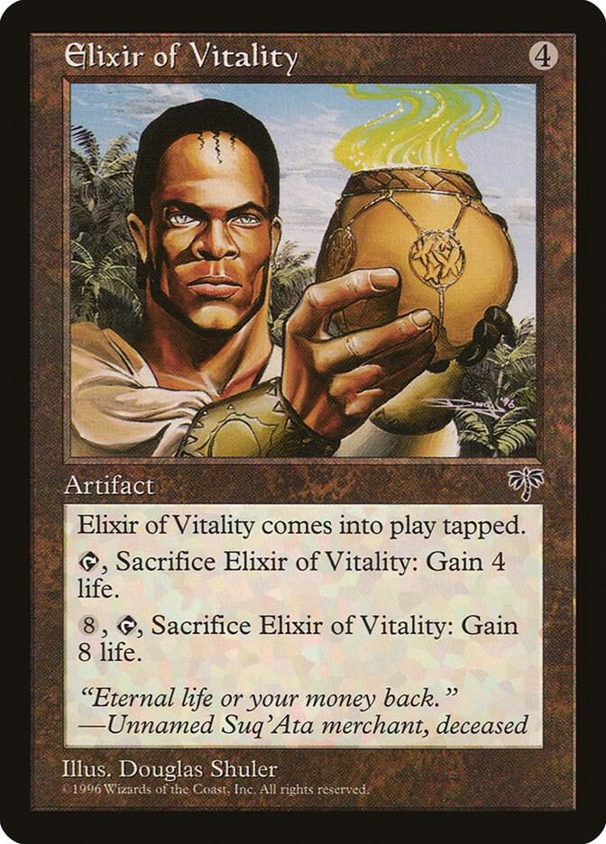 Elixir of Vitality card from Mirage