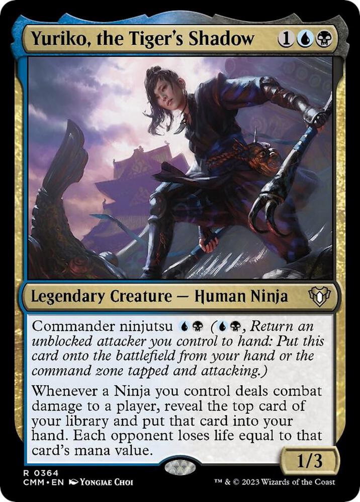 Yuriko, the Tiger's Shadow 364 card from Commander Masters