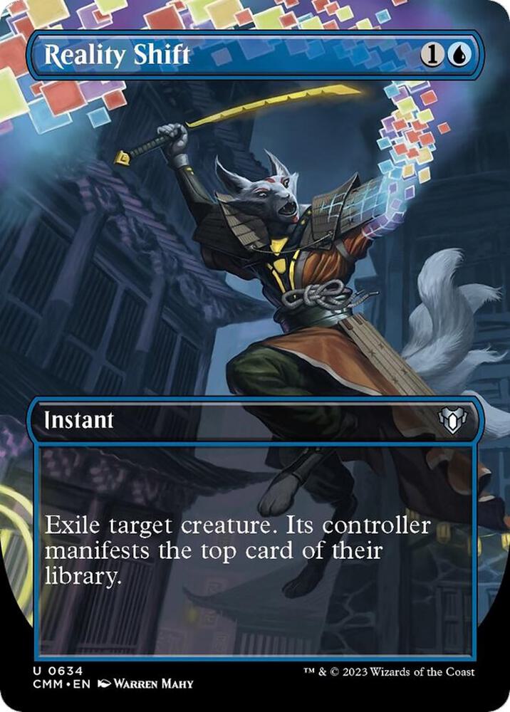 Reality Shift (Borderless) 634 card from Commander Masters