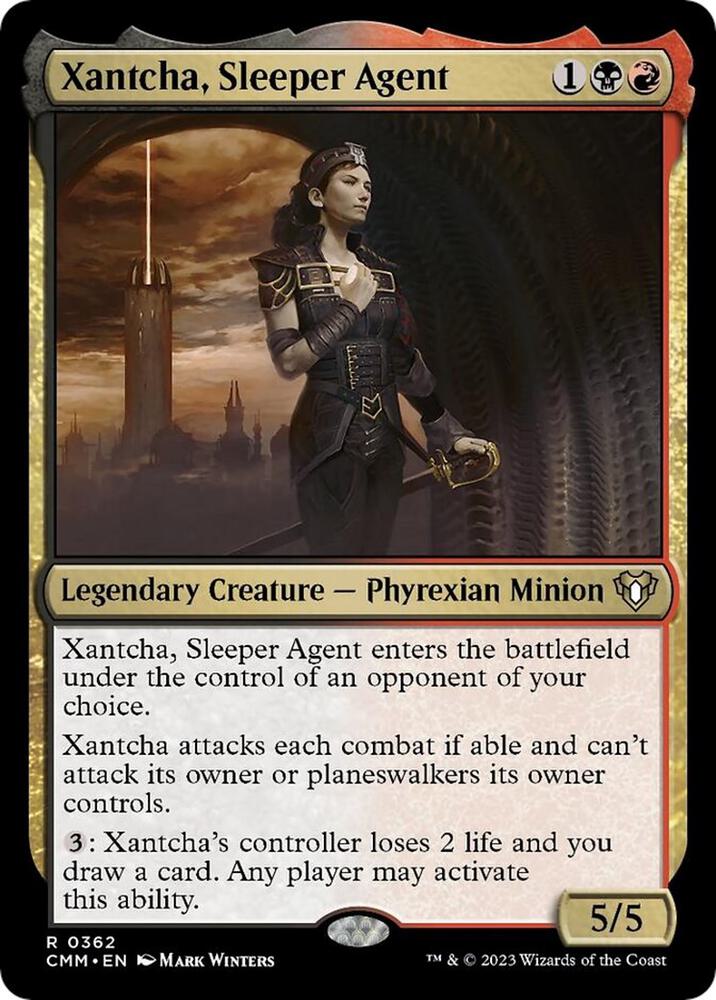 Xantcha, Sleeper Agent 362 card from Commander Masters