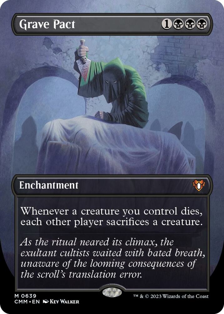 Grave Pact (Borderless) 639 card from Commander Masters