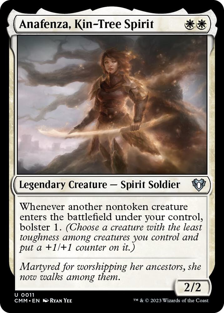 Anafenza, Kin-Tree Spirit 11 card from Commander Masters