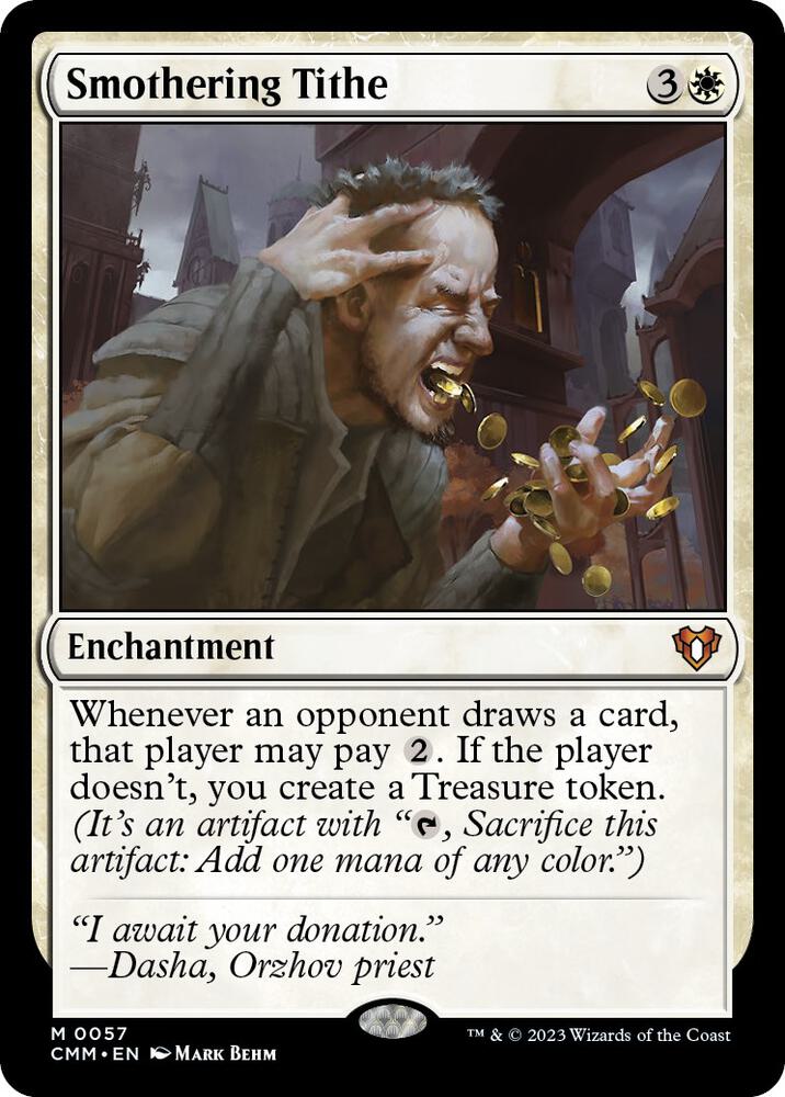 Smothering Tithe 57 card from Commander Masters