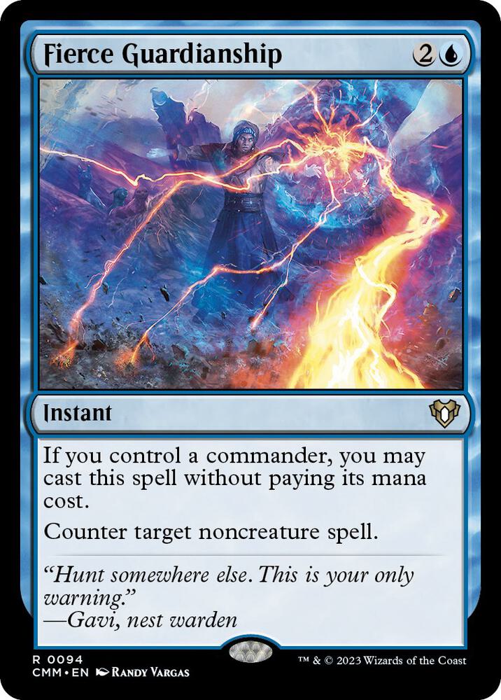 Fierce Guardianship 94 card from Commander Masters