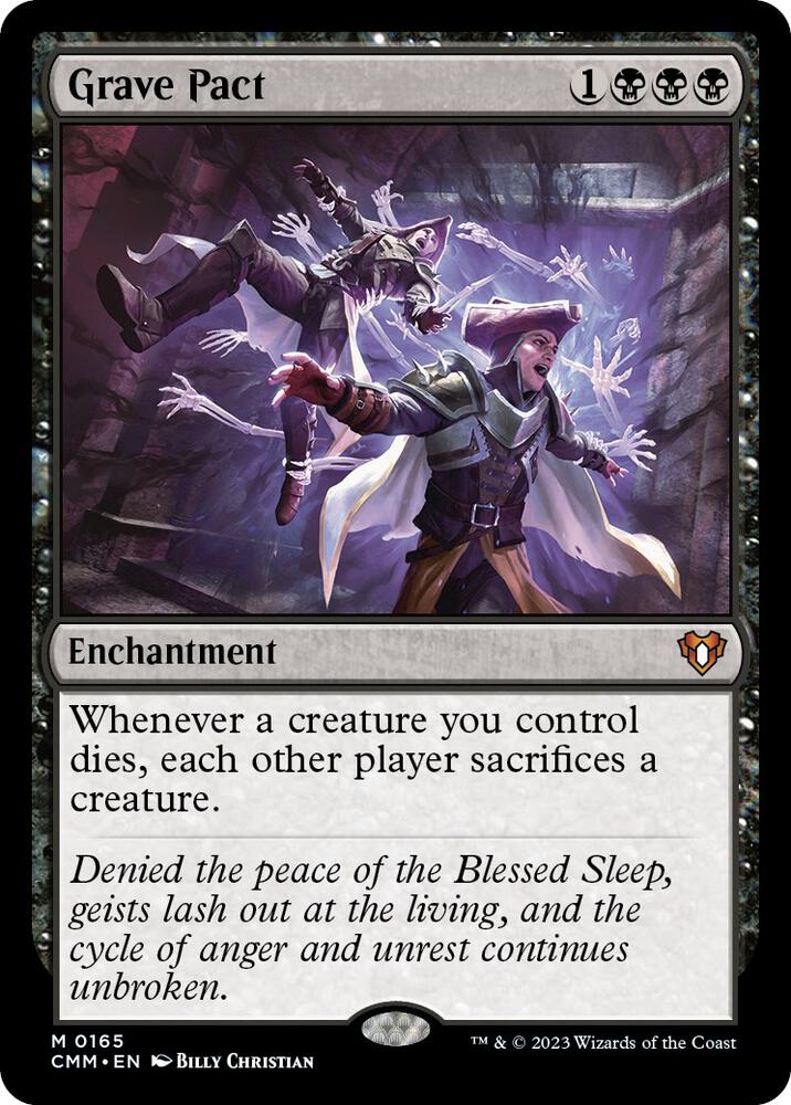 Grave Pact 165 card from Commander Masters
