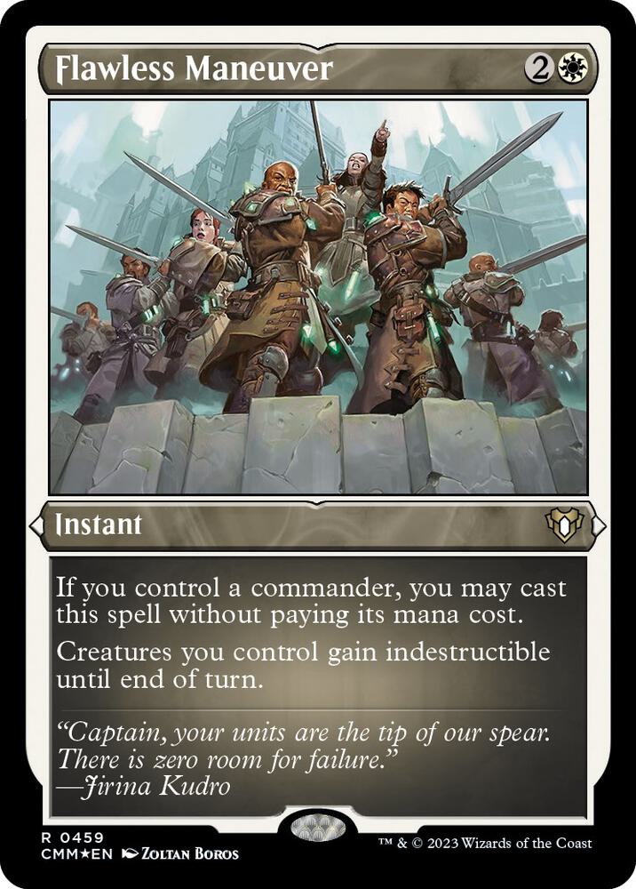 Flawless Maneuver (Foil Etched) 459 card from Commander Masters