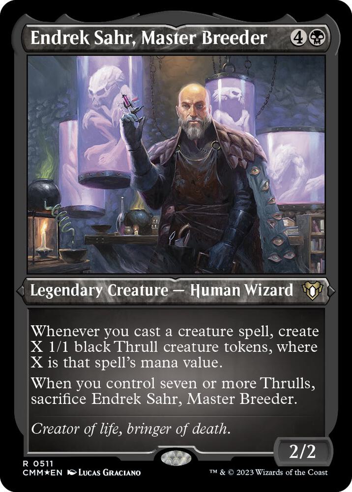 Endrek Sahr, Master Breeder (Foil Etched) 511 card from Commander Masters