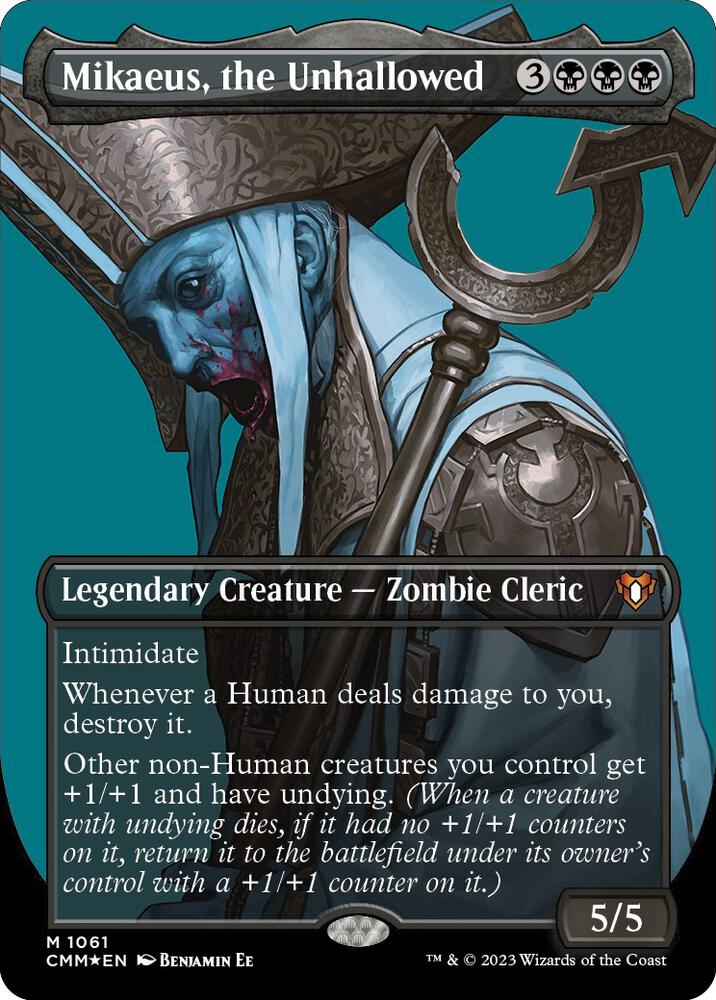 Mikaeus, the Unhallowed (Textured Foil) 1061 card from Commander Masters