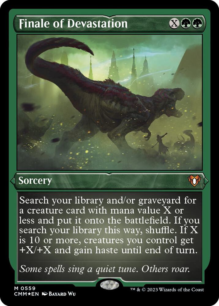Finale of Devastation (Foil Etched) 559 card from Commander Masters