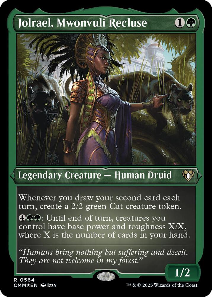Jolrael, Mwonvuli Recluse (Foil Etched) 564 card from Commander Masters