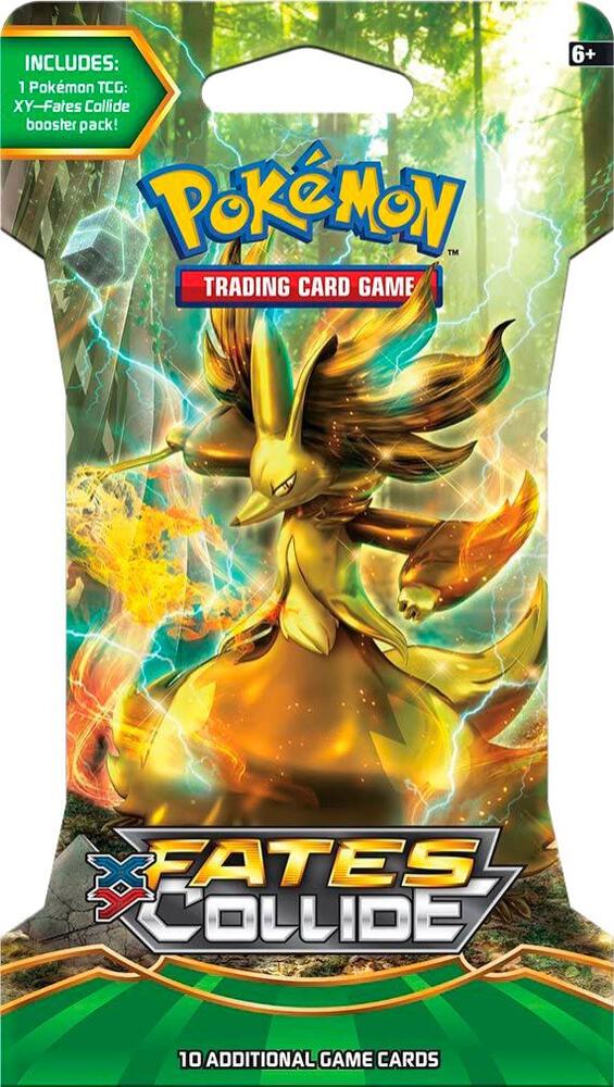XY - Fates Collide Sleeved Booster Pack [Delphox BREAK] card from XY - Fates Collide