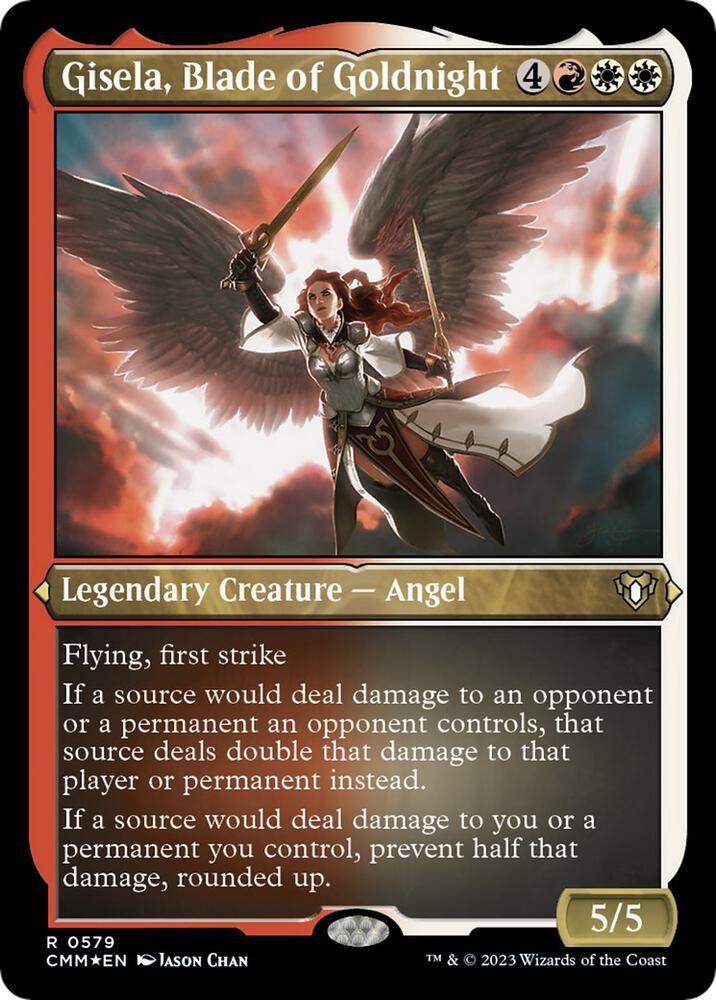 Gisela, Blade of Goldnight (Foil Etched) 579 card from Commander Masters