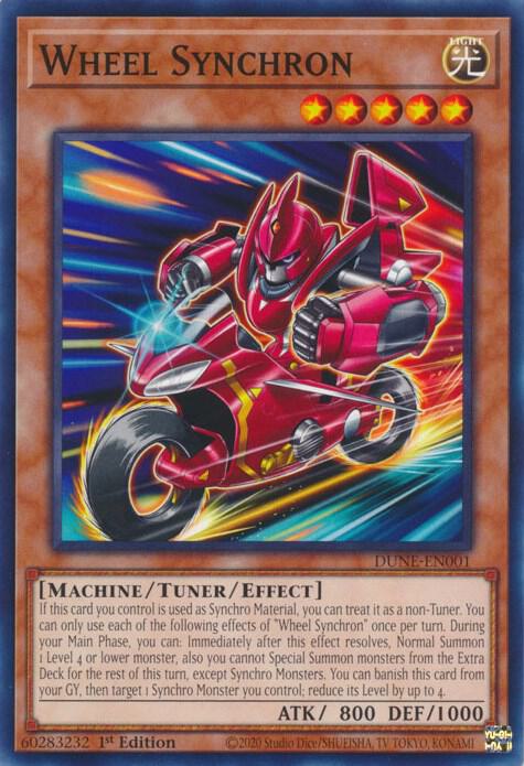 Wheel Synchron DUNE-EN001 card from Duelist Nexus
