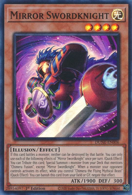 Mirror Swordknight DUNE-EN006 card from Duelist Nexus