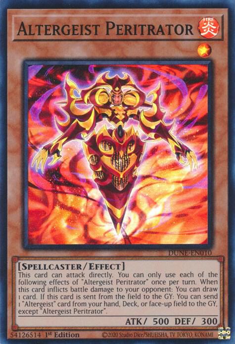 Altergeist Peritrator DUNE-EN010 card from Duelist Nexus