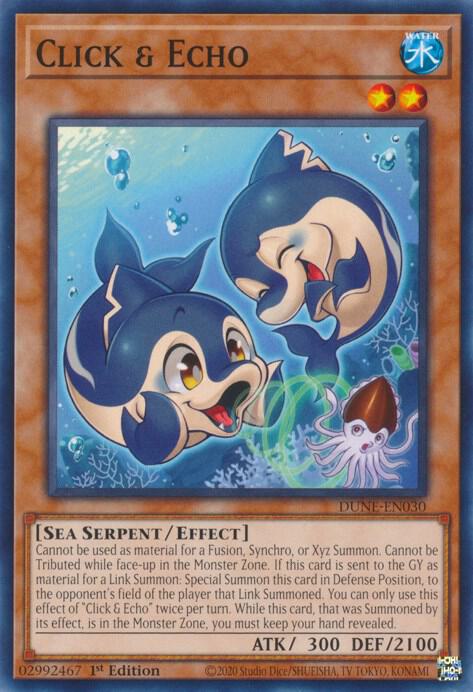 Click & Echo DUNE-EN030 card from Duelist Nexus