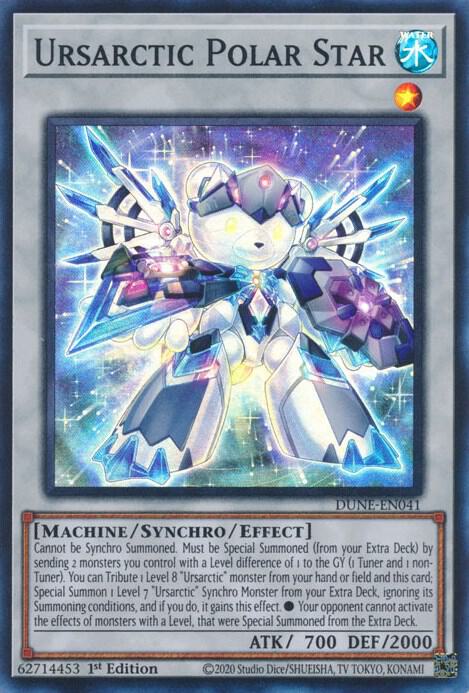 Ursarctic Polar Star DUNE-EN041 card from Duelist Nexus