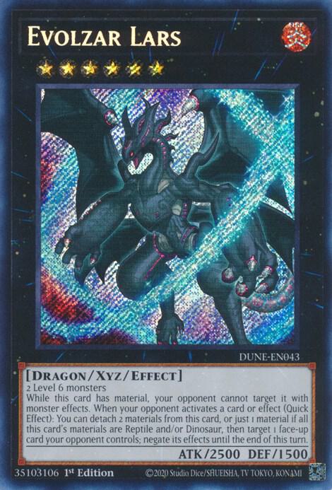 Evolzar Lars DUNE-EN043 card from Duelist Nexus