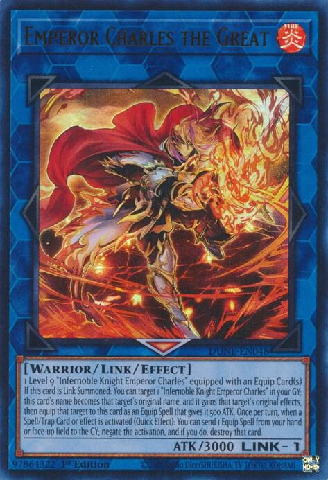Emperor Charles the Great DUNE-EN048 card from Duelist Nexus