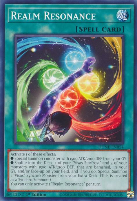Realm Resonance DUNE-EN054 card from Duelist Nexus