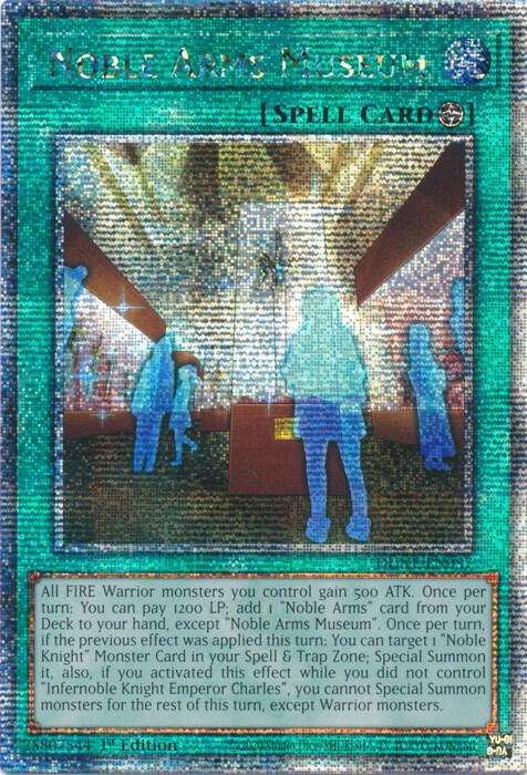 Noble Arms Museum (Quarter Century Secret Rare) DUNE-EN057 card from Duelist Nexus