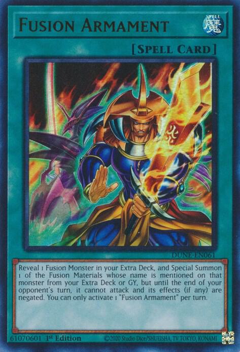 Fusion Armament DUNE-EN061 card from Duelist Nexus