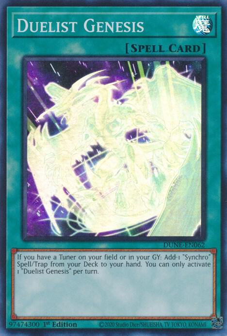 Duelist Genesis DUNE-EN062 card from Duelist Nexus