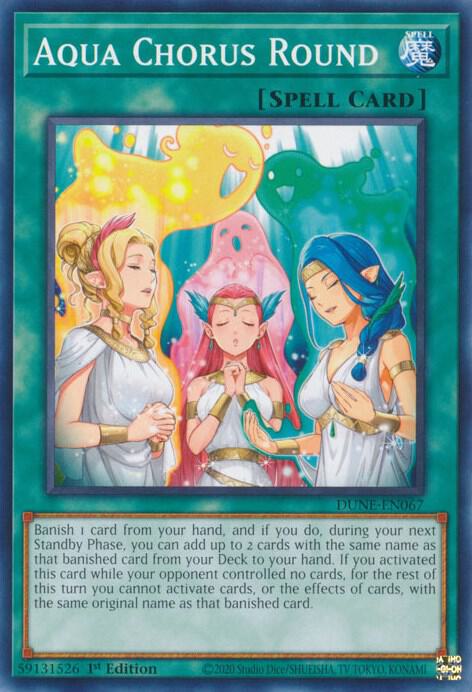 Aqua Chorus Round DUNE-EN067 card from Duelist Nexus