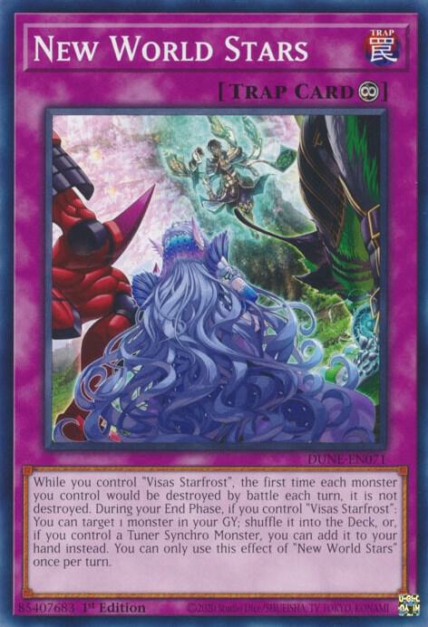 New World Stars DUNE-EN071 card from Duelist Nexus