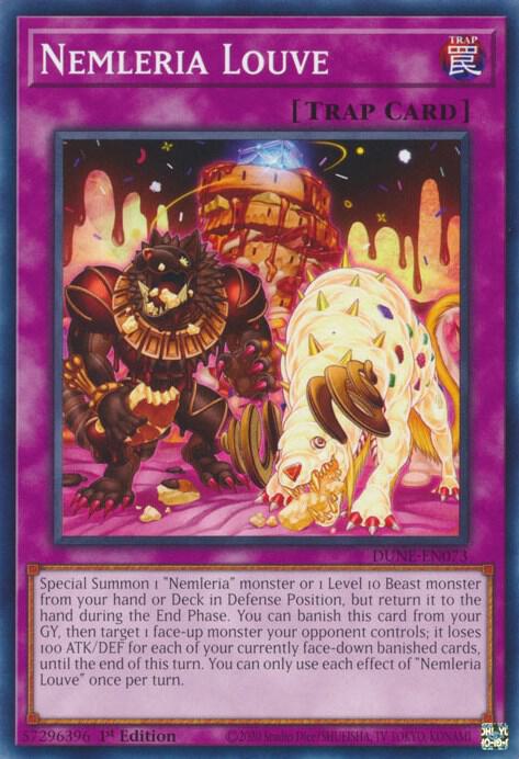 Nemleria Louve DUNE-EN073 card from Duelist Nexus