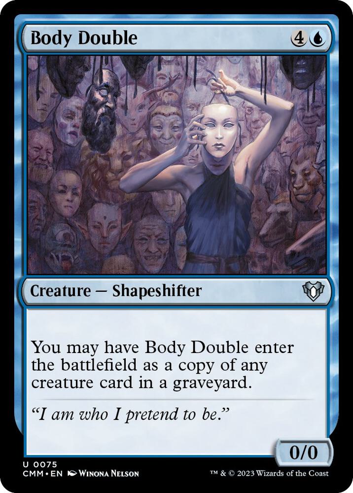 Body Double 75 card from Commander Masters