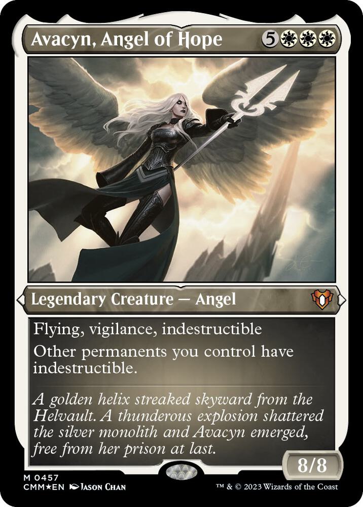 Avacyn, Angel of Hope (Foil Etched) 457 card from Commander Masters