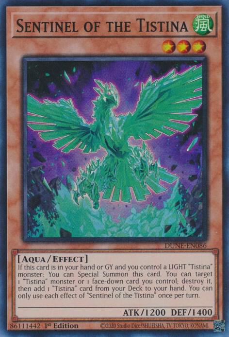 Sentinel of the Tistina DUNE-EN086 card from Duelist Nexus