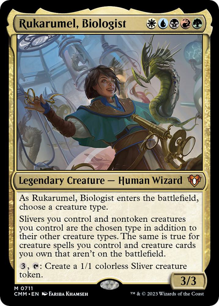 Rukarumel, Biologist 711 card from Commander Masters