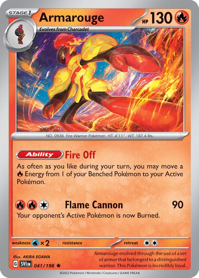Armarouge (Line Holo) 041/198 card from Miscellaneous Cards & Products