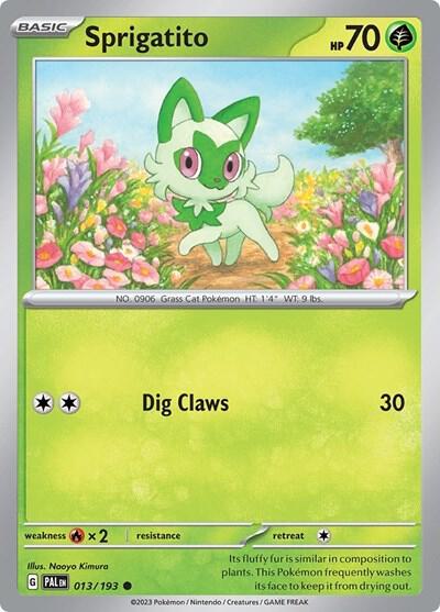 Sprigatito (Summer 2023 Collector Chest) 013/193 card from Miscellaneous Cards & Products
