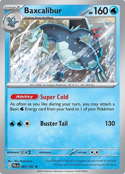 Baxcalibur 060/193 card from Deck Exclusives