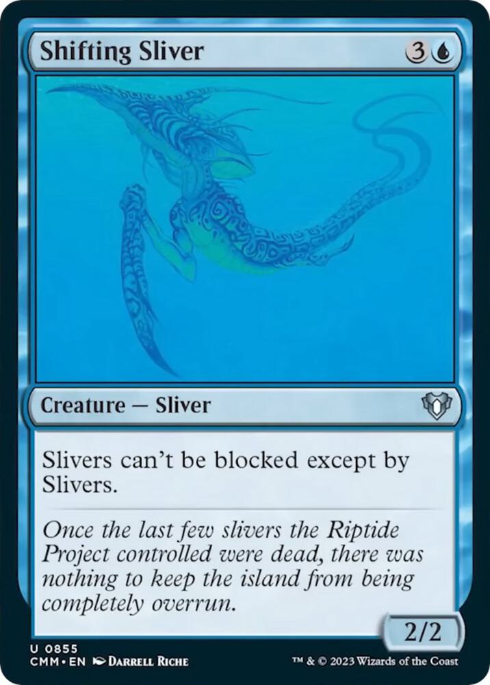 Shifting Sliver 855 card from Commander Masters